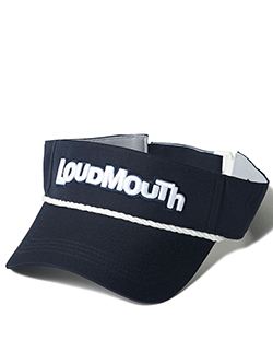 ラウドマウス　26年春夏新作　サンバイザー(ネイビー・ホワイト)　866901