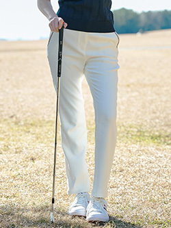 アダバット　26年春夏新作　【N】ストレッチツイルテーパードパンツ　119-65242