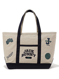 ジャックバニー　26年春夏新作　キャンバストートバッグ　262-6181210
