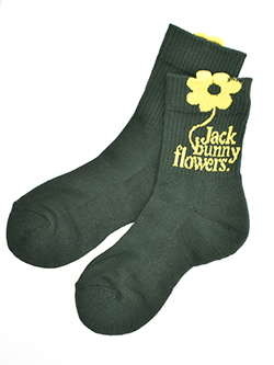ジャックバニー　26年春夏新作　お花ミドル丈ソックス　262-6186214