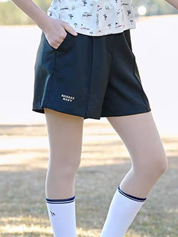 アダバット　26年春夏新作　【ADABAT NAVY】UVツイルキュロット　119-65252