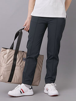 アダバット　26年春夏新作　【N】クールタッチピンタックパンツ　119-65341