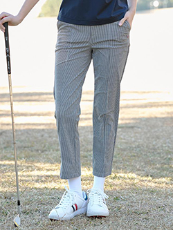 アダバット　26年春夏新作　【N】クールチドリピンタックパンツ　119-65342