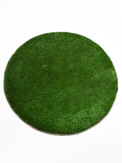 COOOL　芝生マット130cm　丸型