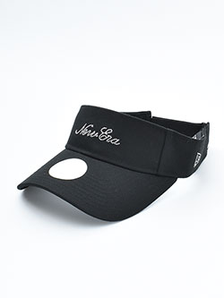 ニューエラ　26年春夏新作　ラインストーンスクリプトロゴバイザー(ユニセックス)　14747113