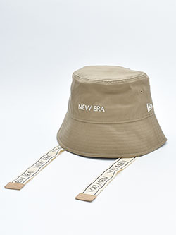 ニューエラ　26年春夏新作　ロゴテープバケットハット　14747117
