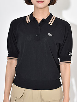 ニューエラ　26年春夏新作　半袖ニットポロシャツ　14859877