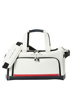 トミーヒルフィガーゴルフ　26年春夏新作　ボストンバッグ【FACEシリーズ】　THMG6SB1