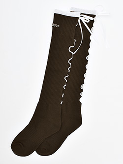 ジャックバニー　26年春夏新作　リボンハイソックス　262-6186308