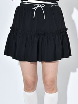 ジャックバニー　26年春夏新作　高通気軽量メッシュティアードスカート　263-6134440