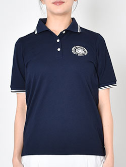 ジャックバニー　26年春夏新作　ポップコーンカノコ半袖ポロシャツ　263-6160346