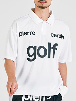 ピエールカルダンゴルフ　26年春夏新作　ロゴデザインS/Sポロ(UNISEX)　PC-RW2502
