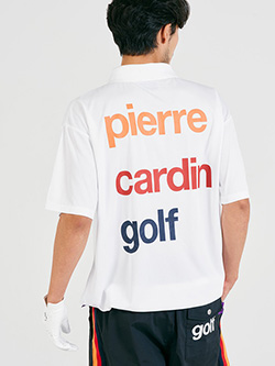 ピエールカルダンゴルフ　26年春夏新作　ロゴデザインS/Sポロ(UNISEX)　PC-RW2502