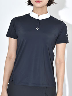 テーラーメイドゴルフ　26年春夏新作　スリットショートスリーブモック　TL817