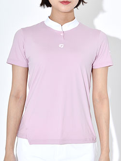 テーラーメイドゴルフ　26年春夏新作　スリットショートスリーブモック　TL817