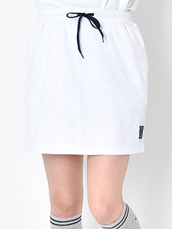 ピン　26年春夏新作　Mr.PINGストレッチジャカードスカート　622-6134500