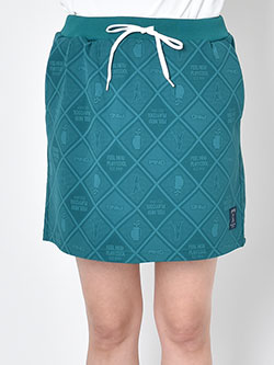 ピン　26年春夏新作　Mr.PINGストレッチジャカードスカート　622-6134500