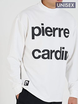 ピエールカルダンゴルフ　26年春夏新作　長袖モックネック(UNISEX)　PC-RW2604