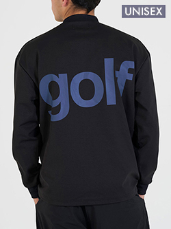 ピエールカルダンゴルフ　26年春夏新作　長袖モックネック(UNISEX)　PC-RW2604