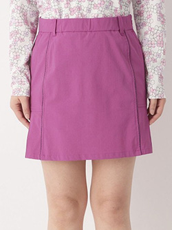 アダバット　26年春夏新作　UVサイドプリーツスカート　119-65312