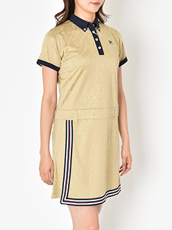 フィラゴルフ　26年春夏新作　巻きスカート風ワンピース　756410