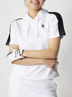 フィラゴルフ　26年春夏新作　半袖プルオーバーパーカー　756630