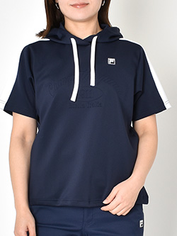 フィラゴルフ　26年春夏新作　半袖プルオーバーパーカー　756630