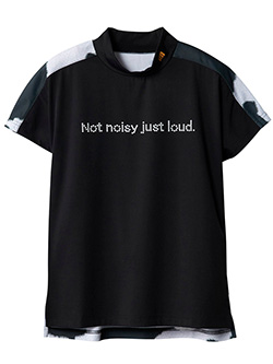 ラウドマウス　26年春夏新作　柄×無地モックネックシャツ　866653