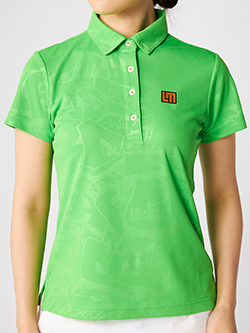 ラウドマウス　26年春夏新作　プレミアムカノコ エンボス半袖シャツ　764650-1