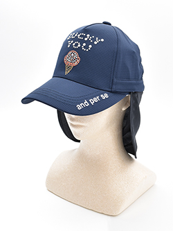 アンパスィ　26年春夏新作　サンシェード付きキャップ　AFS8416