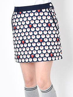 アンパスィ　26年春夏新作　オールラウンダー プリンテッドスカート　AFS4036F1