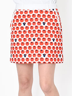 アンパスィ　26年春夏新作　オールラウンダー プリンテッドスカート　AFS4036F1