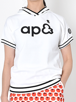 アンパスィ　26年春夏新作　アクティブニット半袖プルオーバー　AFS2706A1