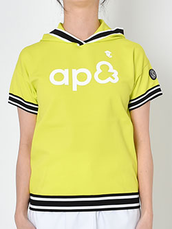 アンパスィ　26年春夏新作　アクティブニット半袖プルオーバー　AFS2706A1