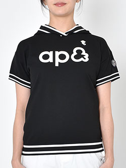 アンパスィ　26年春夏新作　アクティブニット半袖プルオーバー　AFS2706A1