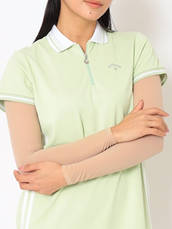 キャロウェイ　26年春夏新作　(20デニール)UV加工ストッキングアームカバー　C26198211