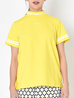 キャロウェイ　26年春夏新作　UVカット裏クール半袖モックネックシャツ　C26134206