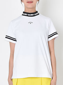 キャロウェイ　26年春夏新作　UVカット裏クール半袖モックネックシャツ　C26134206