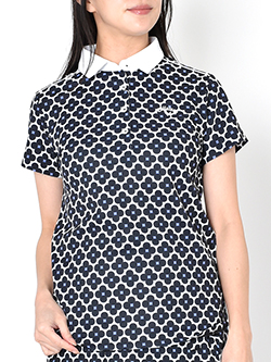 キャロウェイ　26年春夏新作　レトロフラワープリント半袖シャツ　C26134215