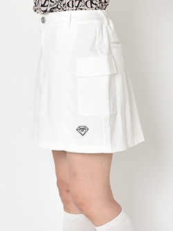 サンディ　26年春夏新作　ミニ裏毛ボックスプリーツスカート　261-112-02