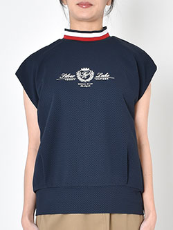 トミー ヒルフィガー ゴルフ　26年春夏新作　フレンチスリーブコクーンモックネック　THLA621