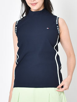 トミー ヒルフィガー ゴルフ　26年春夏新作　ノースリーブモックシャツ　THLA631