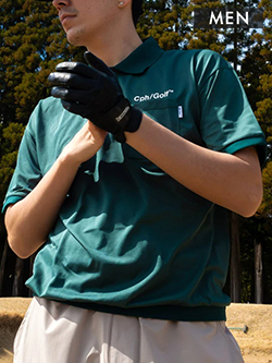 キャプテンズヘルムゴルフ　26年春夏新作　定番半袖ポロシャツ【メンズ】　CHG26-SS-T03