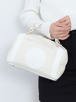 セシルマクビーグリーン　26年春夏新作　エンブレムミニボストンバッグ　CGS26025BG