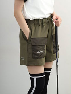 セシルマクビーグリーン　26年春夏新作　アウトドアポケットショートパンツ　CGS26018PT