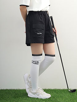 セシルマクビーグリーン　26年春夏新作　アウトドアポケットショートパンツ　CGS26018PT