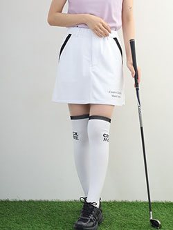 セシルマクビーグリーン　26年春夏新作　ポケットラインベーシックスカート　CGS26021SK