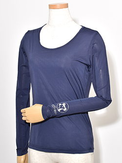 エフィカス　26年春夏新作　アイススキン インナー Uネック　1602-7012-U