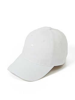 ジュン&ロペ　26年春夏新作　ライトデニム風ロゴキャップ　ERU26010