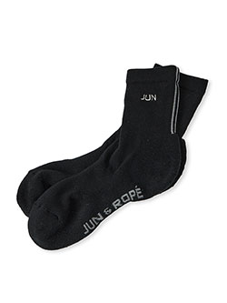 ジュン&ロペ　26年春夏新作　クールマックスライン入りミドルソックス　ERR26000